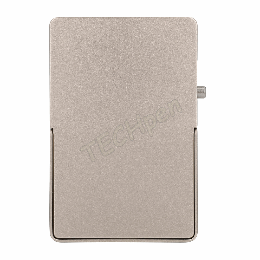 VALENTA 589321 CARD PROTECTOR ALUMINIUM MAG SAFE NATURAL TITANIUM