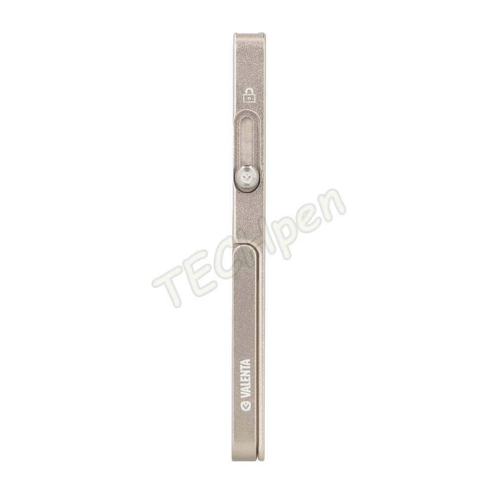 VALENTA 589321 CARD PROTECTOR ALUMINIUM MAG SAFE NATURAL TITANIUM