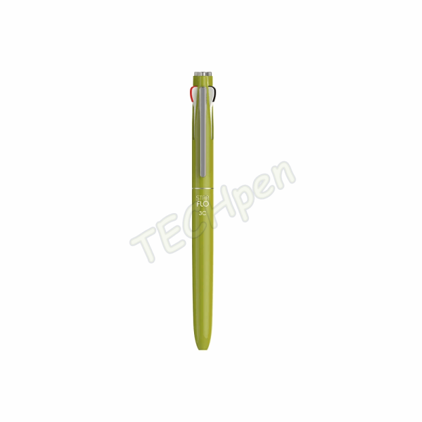 MORRIS JUST MBP-801 ΣΤΥΛΟ ΔΙΑΡΚΕΙΑΣ ΤΡΙΧΡΩΜΟ (ΜΠΛΕ, ΜΑΥΡΟ,ΚΟΚΚΙΝΟ) STAR FLO 3C 0,7mm OLIVE