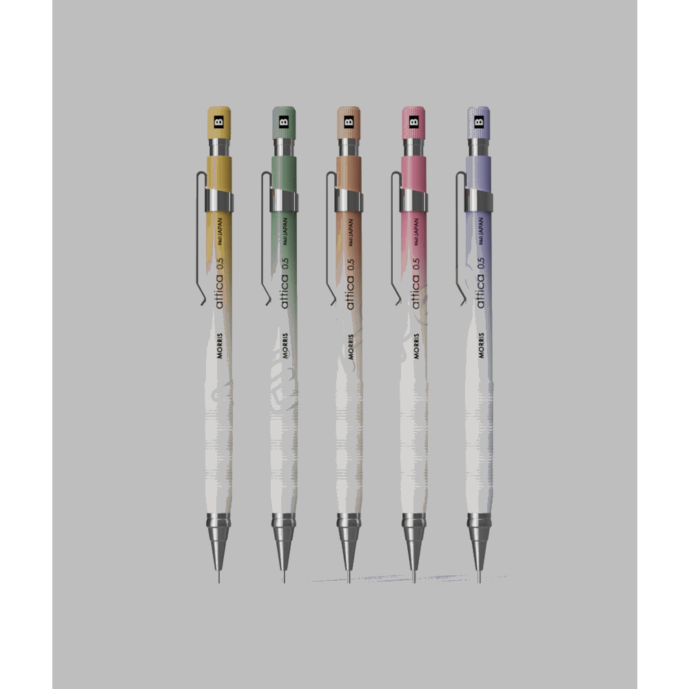 MORRIS JUST MSP-501 ATTICA ΜΗΧΑΝΙΚΟ ΜΟΛΥΒΙ 0,5mm VIOLET