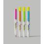 MORRIS JUST MRH-106 DOUBLE COLOR HIGHLIGHTER YELLOW & BLUE