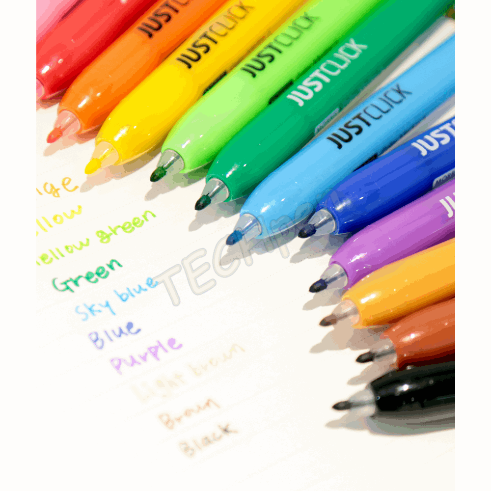 MORRIS JUST MRS-103-12S COLOUR MARKER F(SET) 0,7MM ORIGINAL 12 COLORS