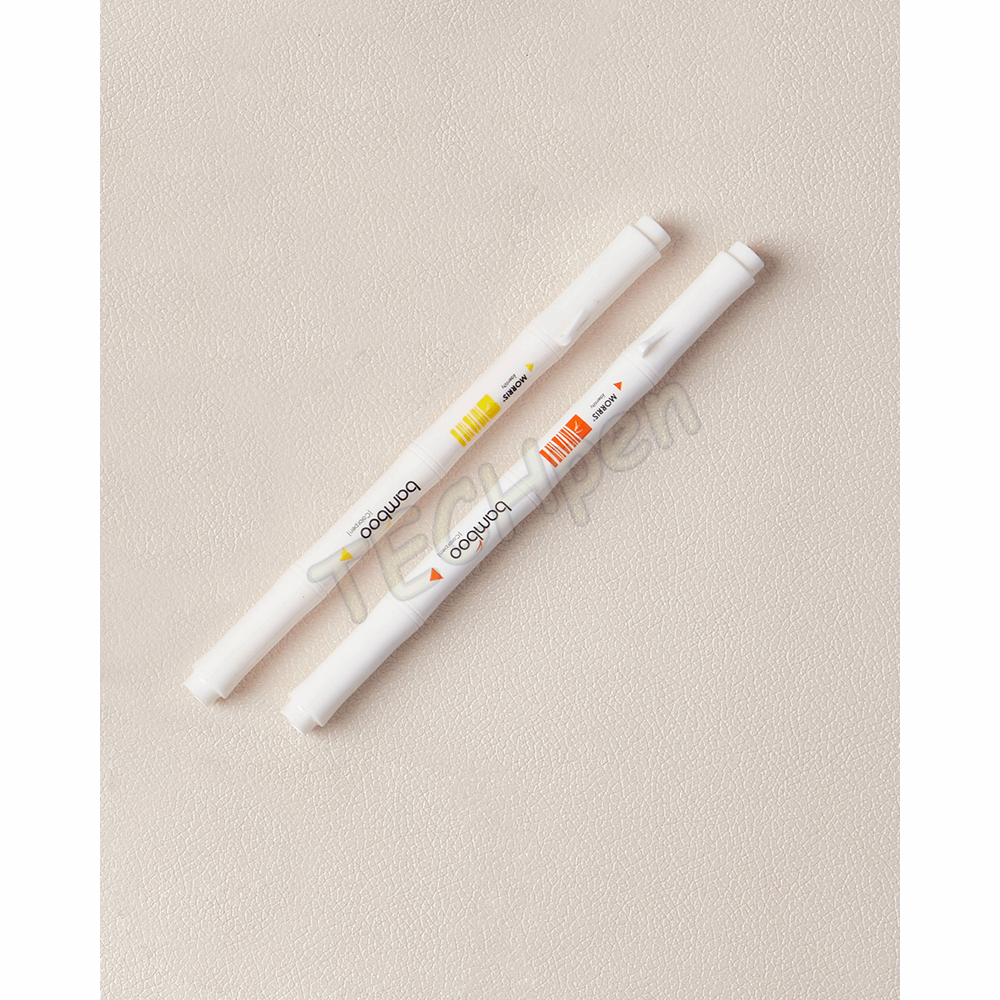 MORRIS JUST MWM-101 BAMBOO COLOUR PEN TWIN TYPE(SET) ORIGINAL 12 COLORS