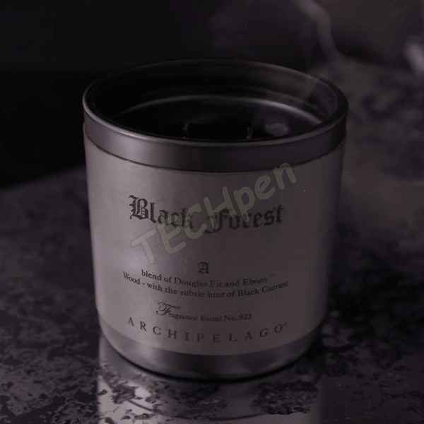 ARCHIPELAGO ABFLP1307EU BLACK FOREST LETTER PRESS CANDLE