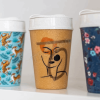 KOZIOL THERMO MUG 400ML ISO TO GO FACE NATURE 8002119