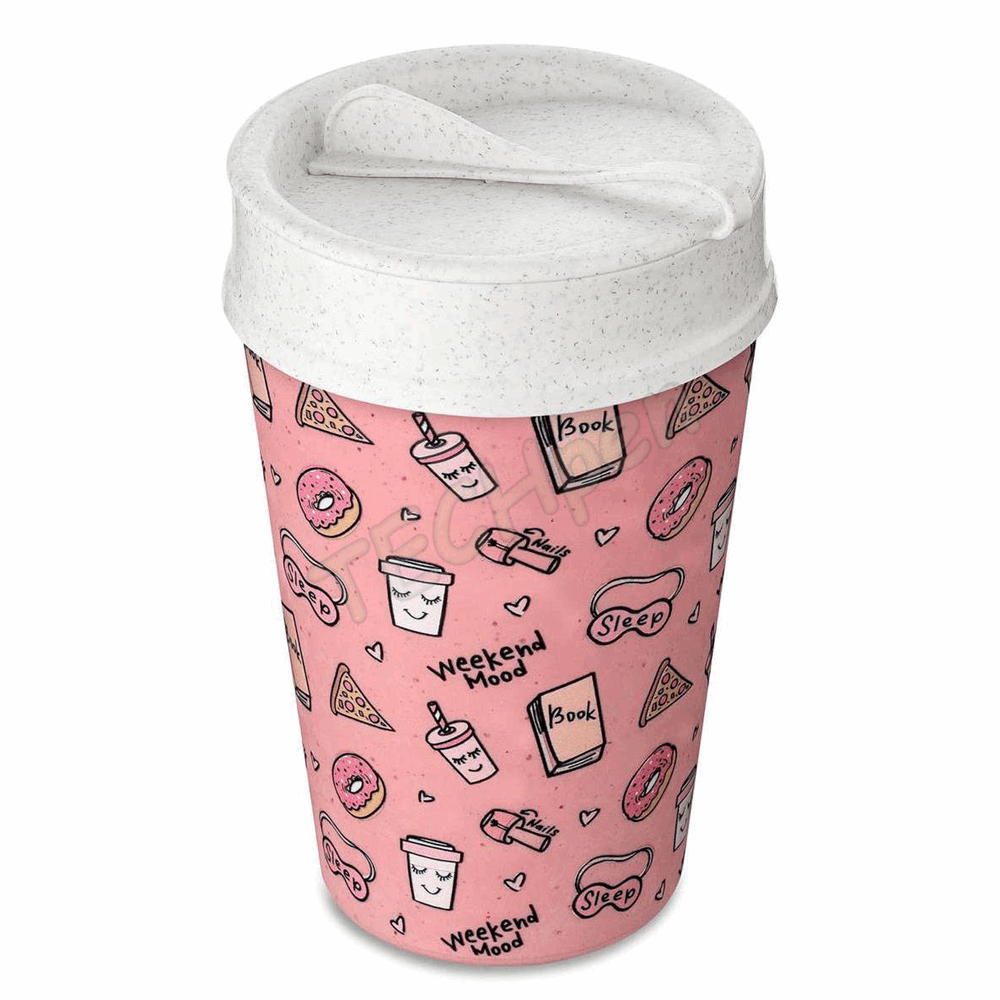 KOZIOL THERMO MUG 400ML ISO TO GO WEEKEND STRAWBERRY 8000697