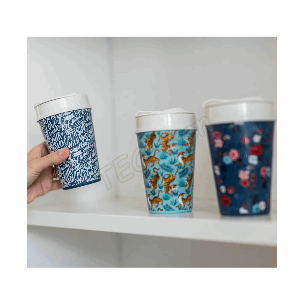KOZIOL THERMO MUG 400ML ISO TO GO LOVE LETTER NATURE 8008709