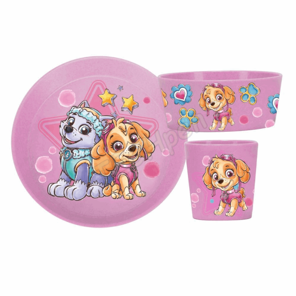 KOZIOL SMALL PLATE + BOWL + CUP CONNECT PAW PATROL 8042715