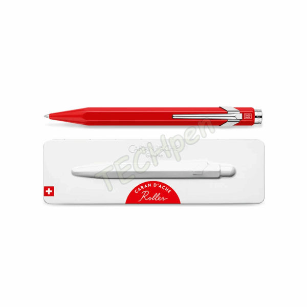 CARANDACHE ROLLER PEN 849 STANDARD WITH ETUI RED