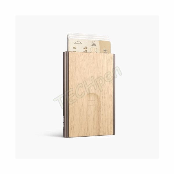 OGON SL SLIDER CARD HOLDER BAMBOO