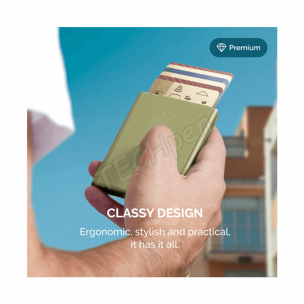OGON SL SLIDER CARD HOLDER CACTUS