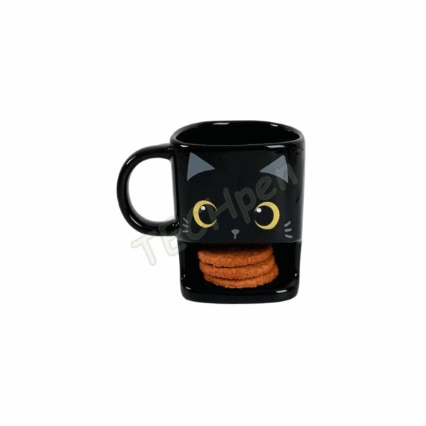 i-TOTAL ΚΟΥΠΑ ΚΕΡΑΜΙΚΗ BISCUIT CAT 250ml XL1901