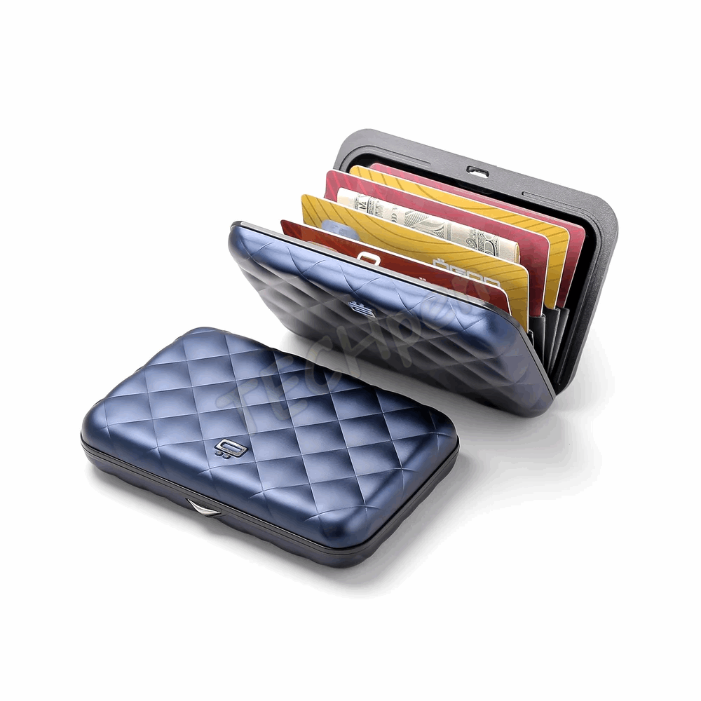 OGON QB NAVY BLUE QUILTED BUTTON