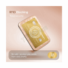 OGON QB ROSE GOLD QUILTED BUTTON