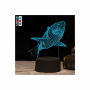 i-TOTAL ΛΑΜΠΑ 3D LED SHARK CM3328 12.1X4X20.7cm 137332800