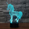 i-TOTAL ΛΑΜΠΑ 3D LED UNICORN CM3326 12.1X4X20.7cm