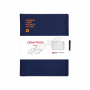 CARANDACHE ΣΗΜΕΙΩΜΑΤΑΡΙΟ OFFICE A6 DARK BLUE