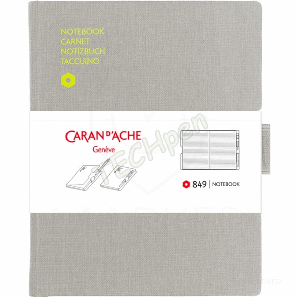 CARANDACHE ΣΗΜΕΙΩΜΑΤΑΡΙΟ OFFICE A6 DARK GREY