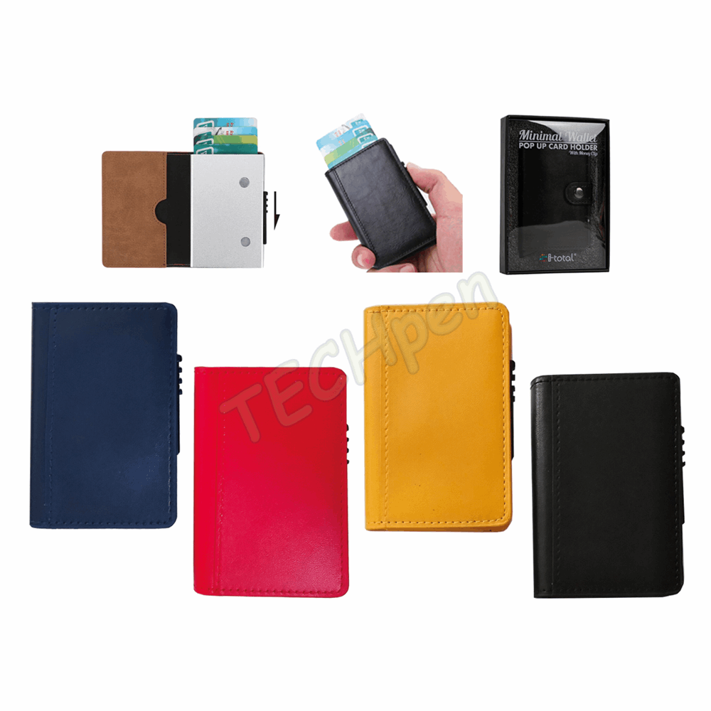 i-TOTAL ΚΑΡΤΟΘΗΚΗ CM3295 ECOLEATHER ALUMINUM