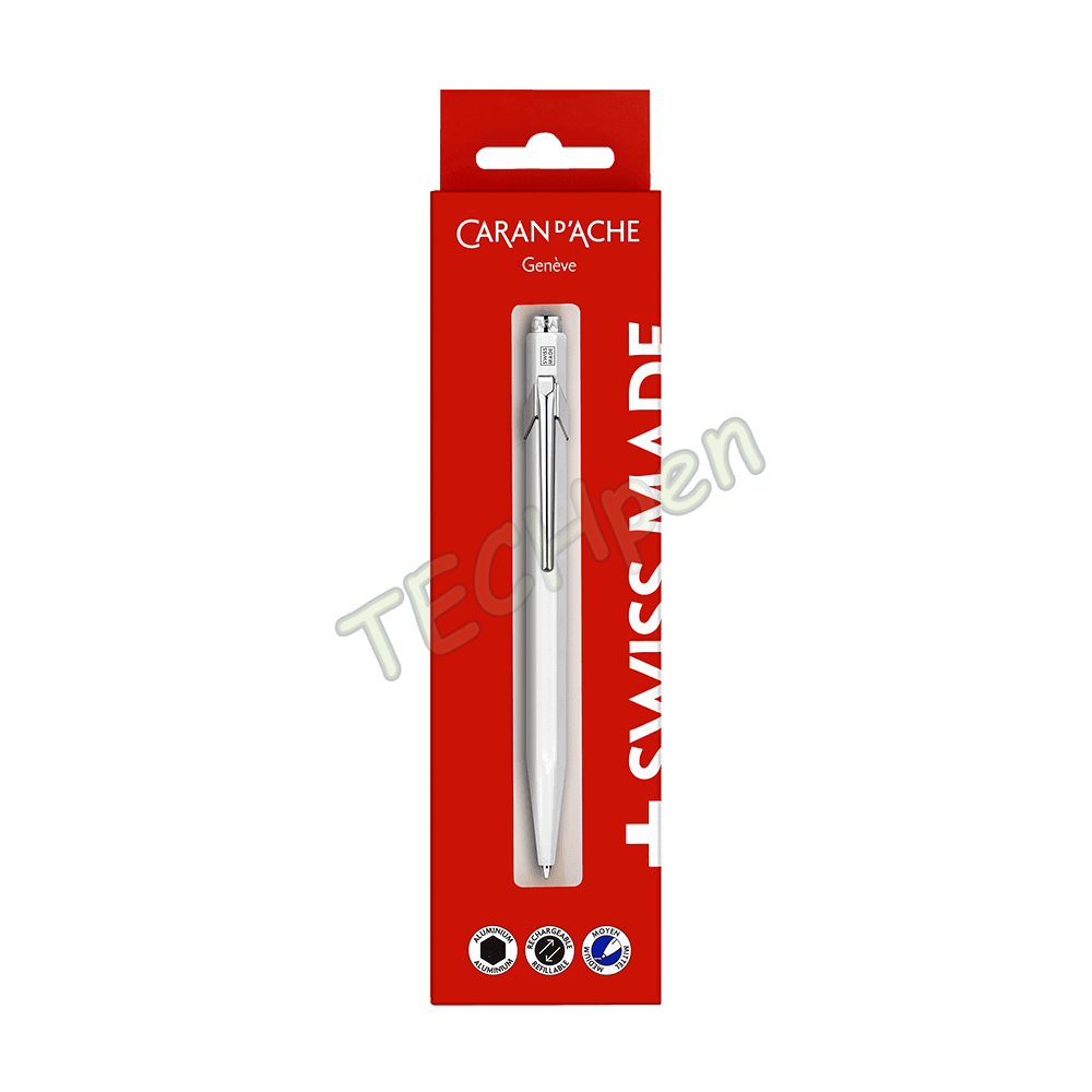CARANDACHE 869 ΣΤΥΛΟ B.P. GIFT PACK WHITE