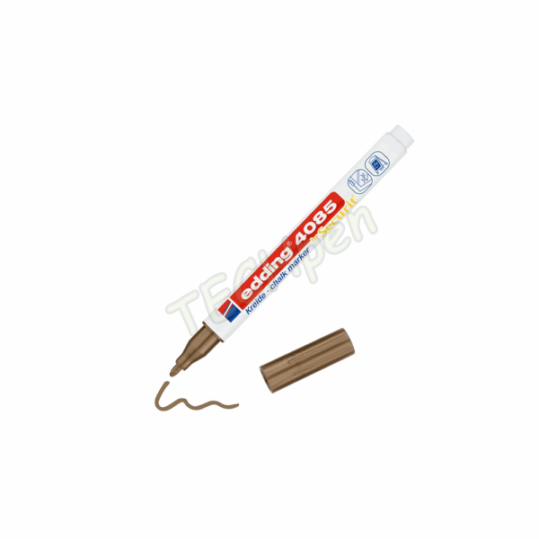 EDDING 4085 ΜΑΡΚΑΔΟΡΟΣ ΚΙΜΩΛΙΑΣ KREIDΕ BY SECURIT 1-2mm WATER BASED INK BRONZE 4-4085055