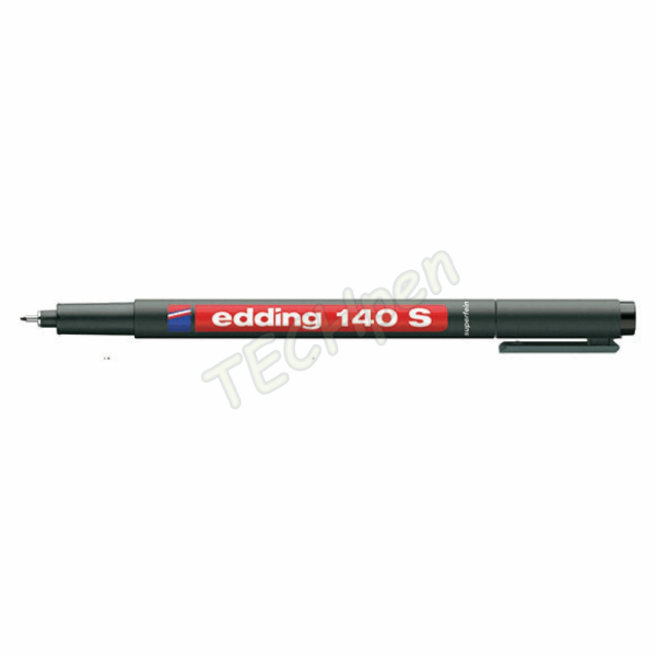EDDING ΜΑΡΚΑΔΟΡΟΣ ΑΝΕΞΙΤΗΛΟΣ 0,3mm ΔΙΑΦΑΝΕΙΩΝ ΜΑΥΡΟ 01.140/1