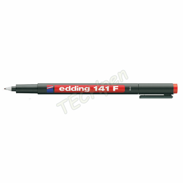 EDDING ΜΑΡΚΑΔΟΡΟΣ ΑΝΕΞΙΤΗΛΟΣ 0,6mm ΔΙΑΦΑΝΕΙΩΝ ΚΟΚΚΙΝΟ 01.141/2