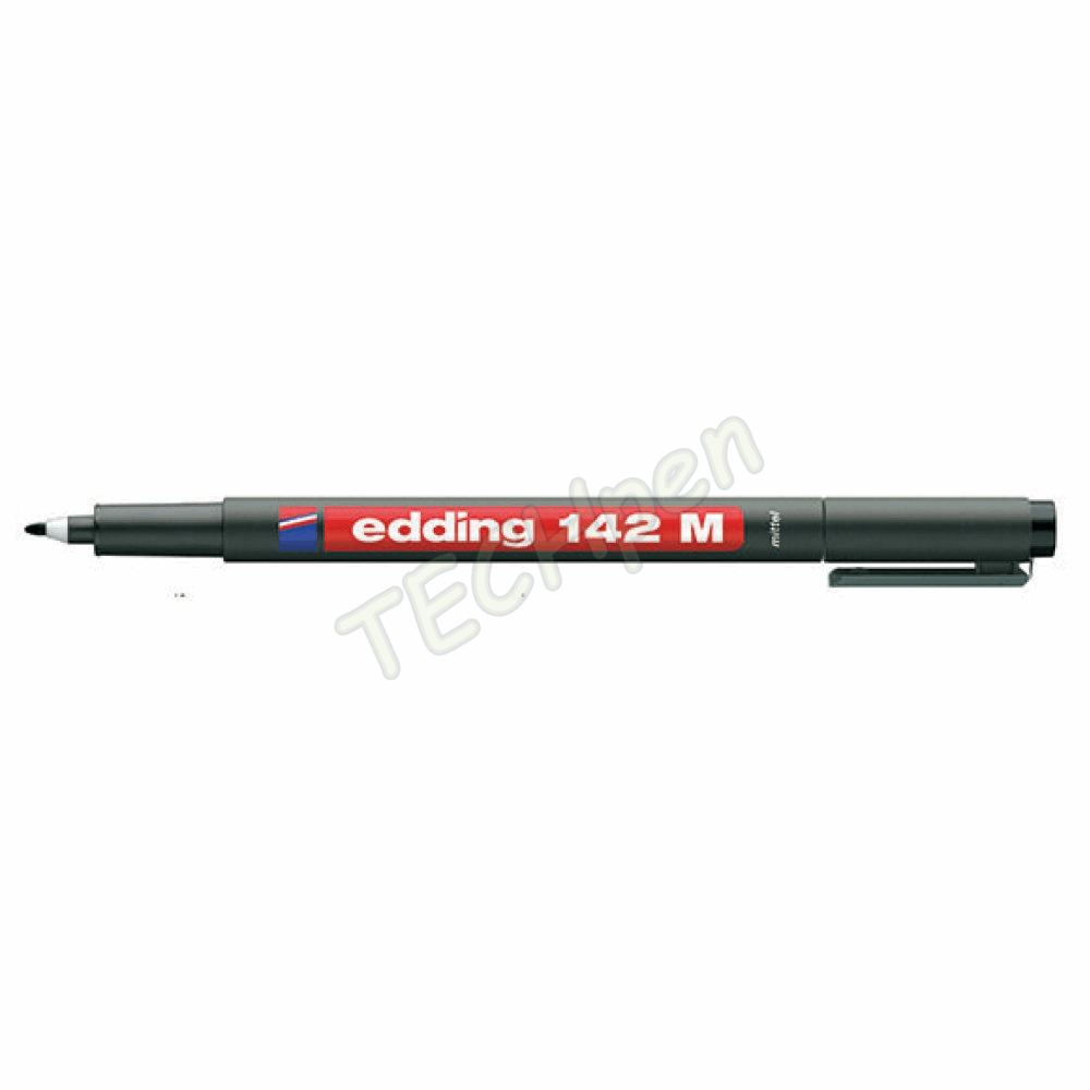 EDDING ΜΑΡΚΑΔΟΡΟΣ ΑΝΕΞΙΤΗΛΟΣ 1,0mm ΔΙΑΦΑΝΕΙΩΝ ΜΑΥΡΟ 01.142/1