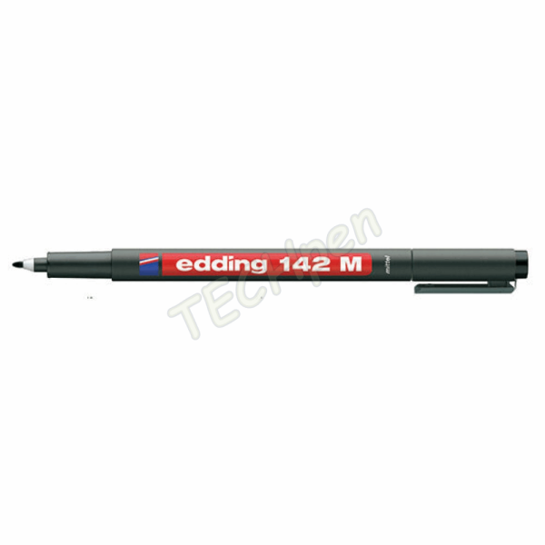 EDDING ΜΑΡΚΑΔΟΡΟΣ ΑΝΕΞΙΤΗΛΟΣ 1,0mm ΔΙΑΦΑΝΕΙΩΝ ΜΑΥΡΟ 01.142/1