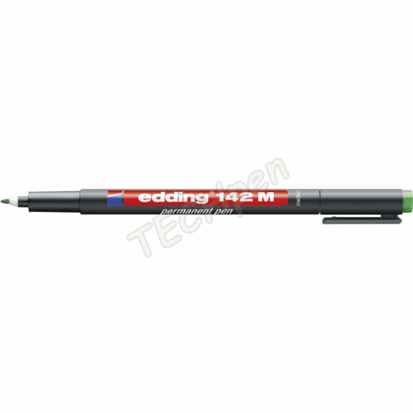 EDDING ΜΑΡΚΑΔΟΡΟΣ ΑΝΕΞΙΤΗΛΟΣ 1.0mm ΔΙΑΦΑΝΕΙΩΝ ΠΡΑΣΙΝΟ 01.142/4