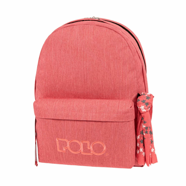 POLO ΣΑΚΙΔΙΟ ORIGINAL DOUBLE SCARF CORAL 901235-3601