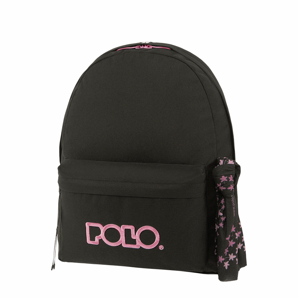 POLO ΣΑΚΙΔΙΟ ORIGINAL SCARF BLACK/VIOLET-ΜΑΥΡΟ/ΒΙΟΛΕΤΙ 901135-2046
