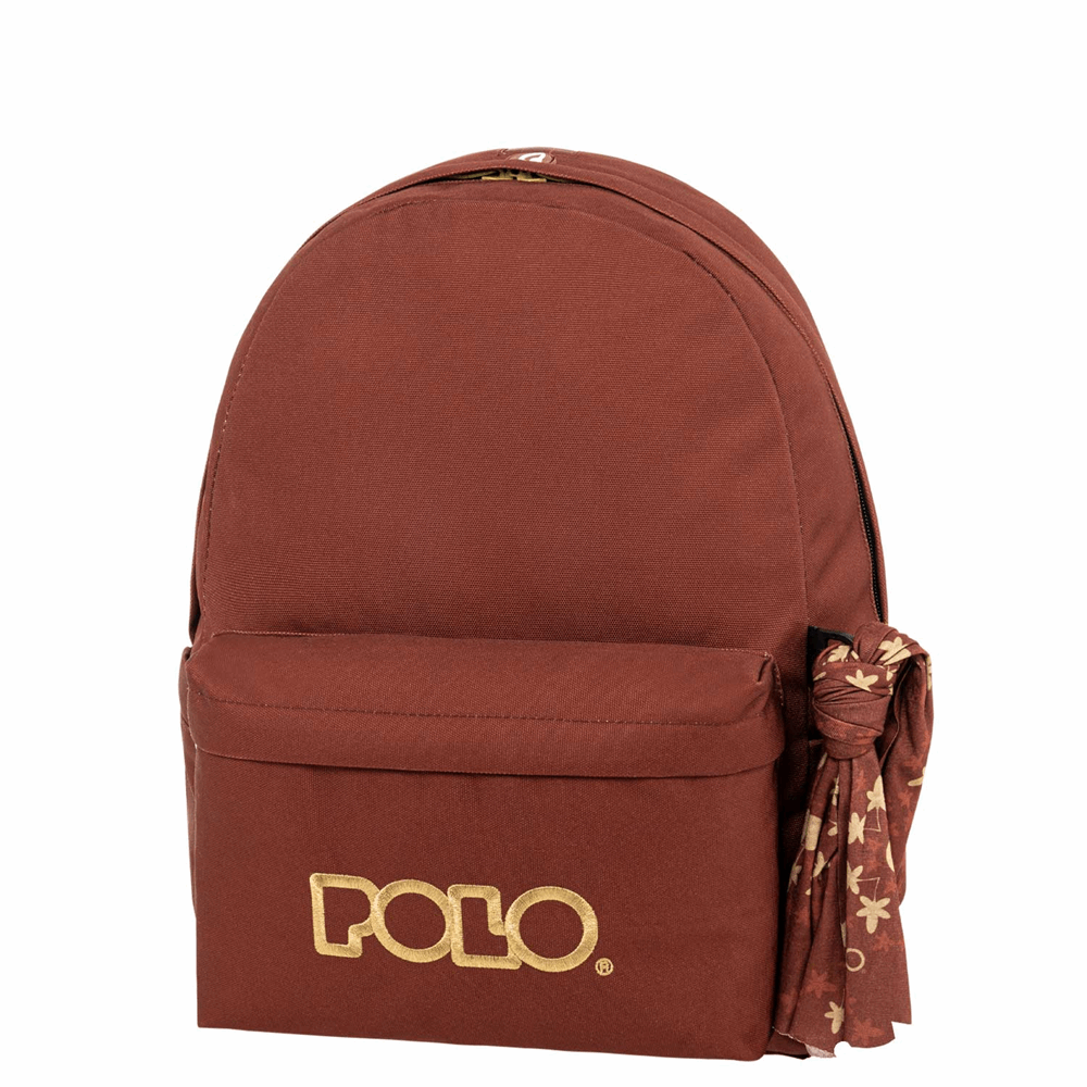 POLO ΣΑΚΙΔΙΟ ORIGINAL SCARF PICANTE/GOLD-ΚΕΡΑΜΙΔΙ/ΧΡΥΣΟ 901135-3576