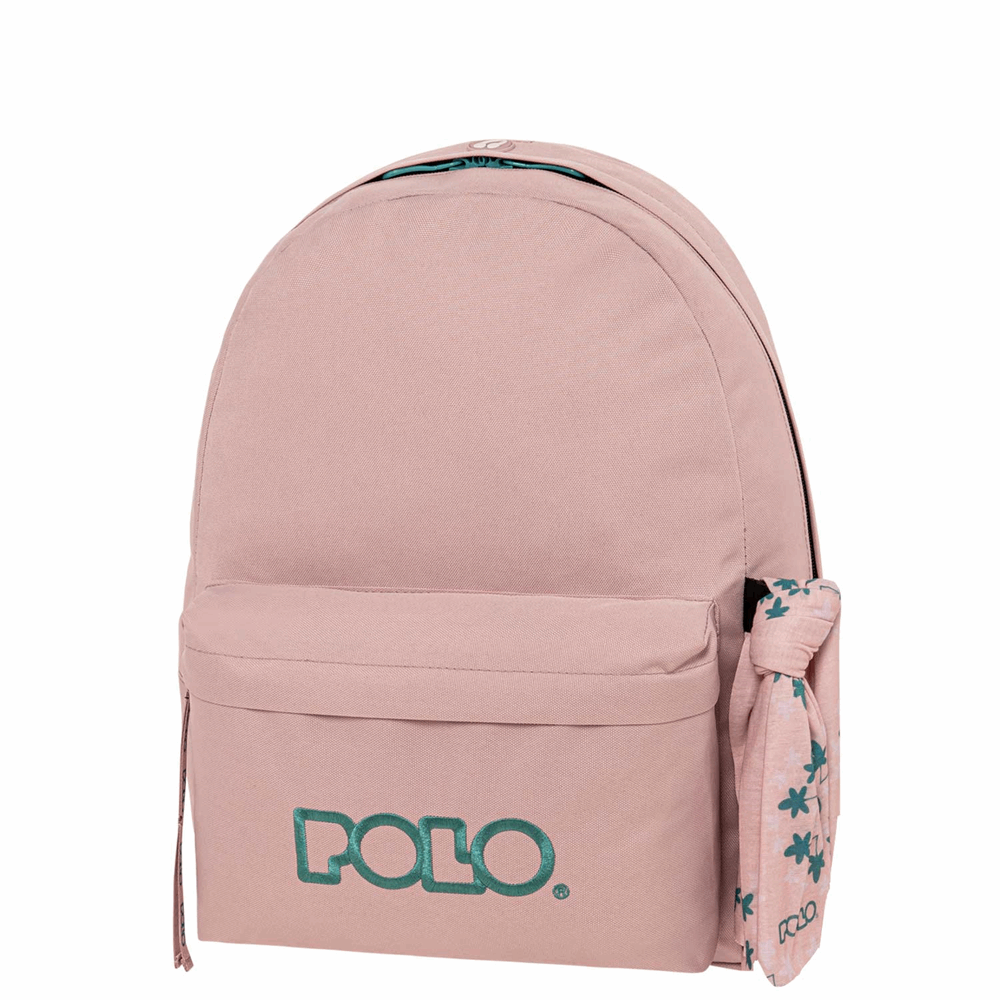 POLO ΣΑΚΙΔΙΟ ORIGINAL SCARF PINK/PETROL-ΡΟΖ-ΠΕΤΡΟΛ 901135-3958