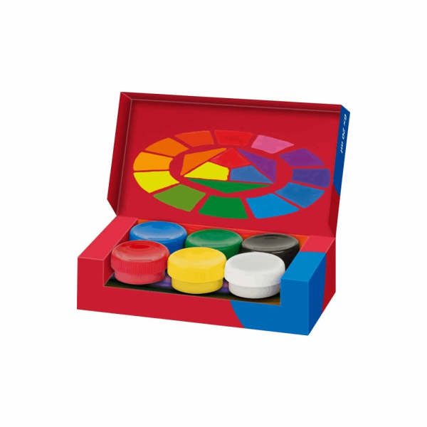 FABER CASTELL ΤΕΜΠΕΡΕΣ ΣΕΤ6τμχ 20ML RR121040