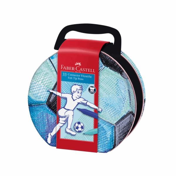 FABER CASTELL ΣΧΟΛΙΚΟΣ ΜΑΡΚΑΔΟΡΟΣ CONNECTOR RR155538 33τμχ ΠΟΔΟΣΦΑΙΡΟ 12310570