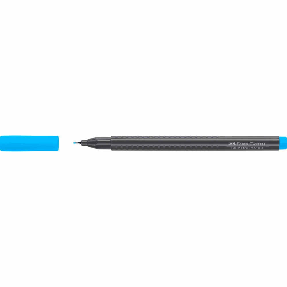 FABER CASTELL ΜΑΡΚΑΔΟΡΑΚΙ ΓΡΑΦΗΣ GRIP FINEPEN 0,4mm OF151647 PLANT BASED INK ΣΙΕΛ 12307339