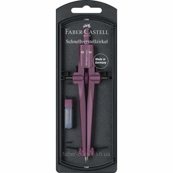 FABER CASTELL ΔΙΑΒΗΤΗΣ STREAM ΜΕ ΡΥΘΜΙΣΤΗ BERRY/MISTLETOE 12310753