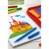 FABER CASTELL ΣΧΟΛΙΚΟΣ ΜΑΡΚΑΔΟΡΟΣ ΚΑΣΤΡΟ RR554202 SUPER WASHABLE 24τμχ 12310340