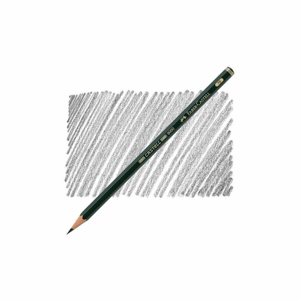 FABER CASTELL ΜΟΛΥΒΙ ΣΧΕΔΙΟΥ 7B CASTELL 9000 OF119007 ΠΡΑΣΙΝΟ 12303076