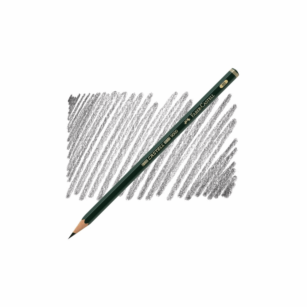 FABER CASTELL ΜΟΛΥΒΙ ΣΧΕΔΙΟΥ 8B CASTELL 9000 OF119008 ΠΡΑΣΙΝΟ 12303077