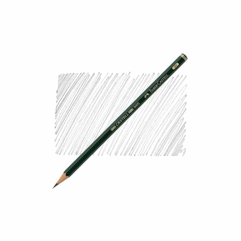 FABER CASTELL ΜΟΛΥΒΙ ΣΧΕΔΙΟΥ 2H CASTELL 9000 OF119012 ΠΡΑΣΙΝΟ 12303080