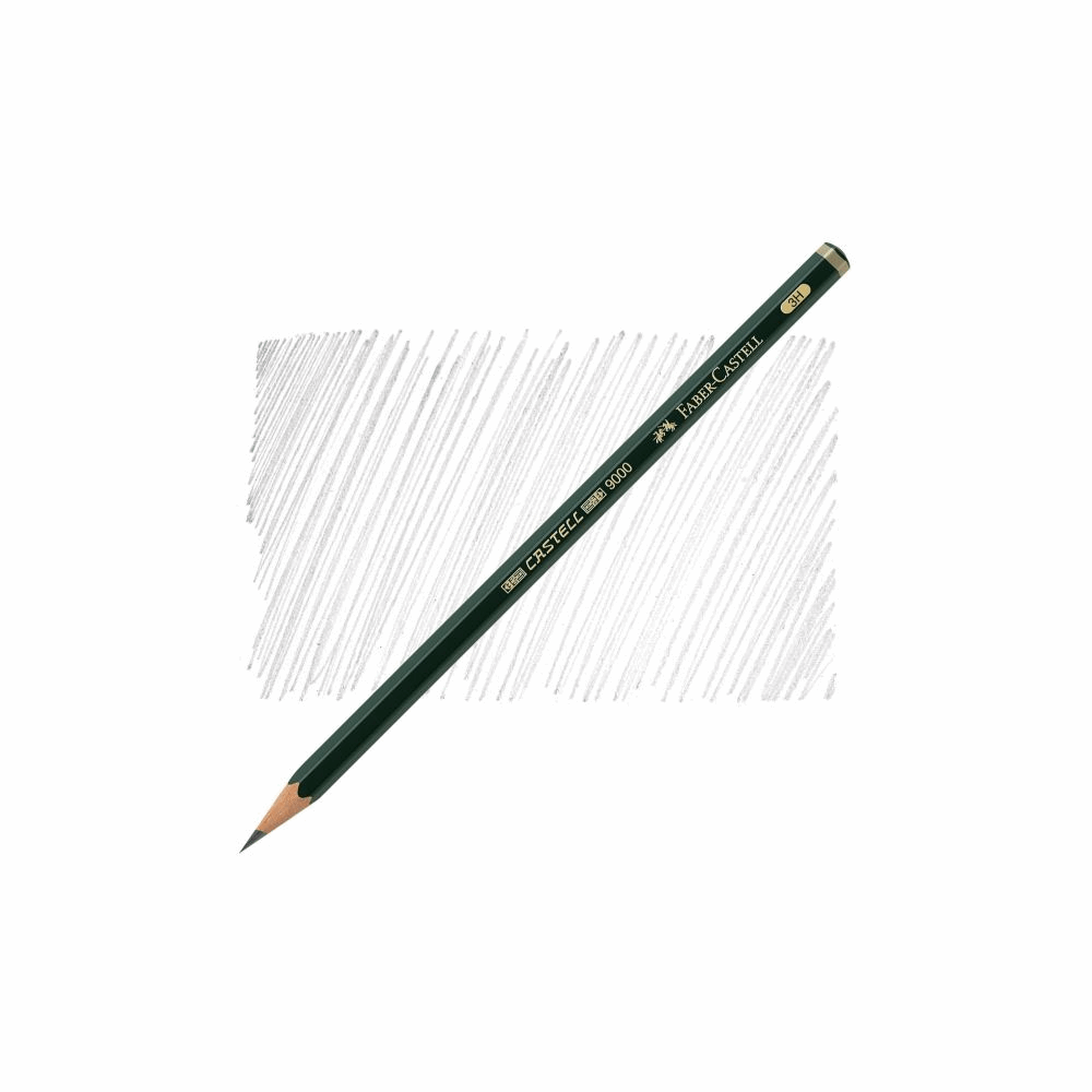 FABER CASTELL ΜΟΛΥΒΙ ΣΧΕΔΙΟΥ 3H CASTELL 9000 OF119013 ΠΡΑΣΙΝΟ 12303081