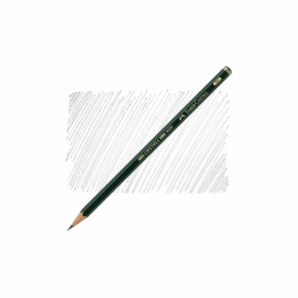FABER CASTELL ΜΟΛΥΒΙ ΣΧΕΔΙΟΥ 5H CASTELL 9000 OF119015 ΠΡΑΣΙΝΟ 12303083