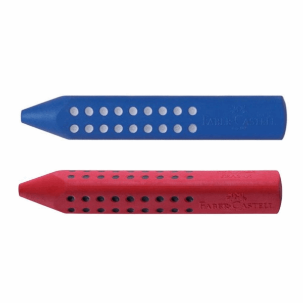 FABER CASTELL ΓΟΜΑ GRIP OF187101 ΚΟΚΚΙΝΗ/ΜΠΛΕ 12306315