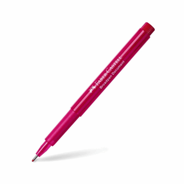 FABER CASTELL ΜΑΡΚΑΔΟΡΑΚΙ ΓΡΑΦΗΣ BROADPEN 0,8mm OF155421 KOKKINO 12306325