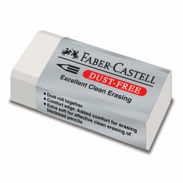 FABER CASTELL ΓΟΜΑ MINI DUST FREE OF187130 ΛΕΥΚΗ 12308758