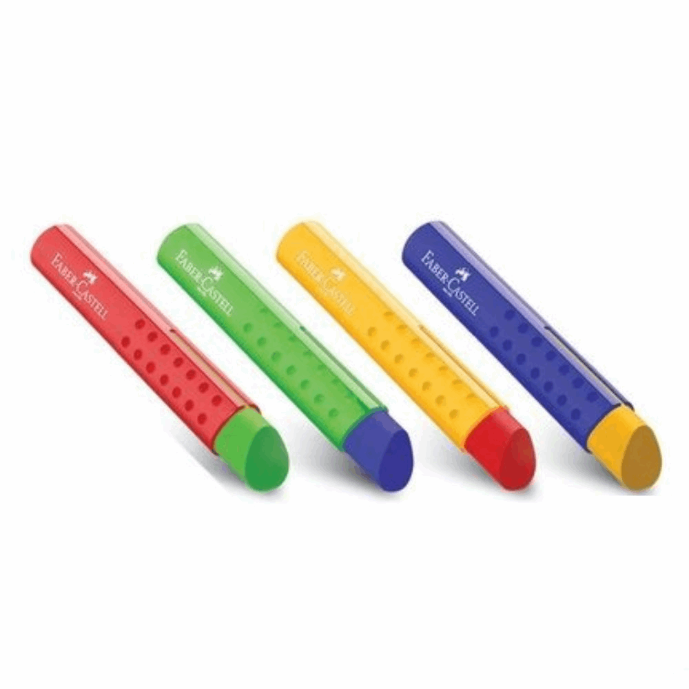FABER CASTELL ΓΟΜΑ TRI GRIP OF182334 ΔΙΑΦΟΡΑ ΧΡΩΜΑΤΑ 12309443