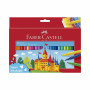 FABER CASTELL ΣΧΟΛΙΚΟΣ ΜΑΡΚΑΔΟΡΟΣ ΚΑΣΤΡΟ RR554204 SUPER WASHABLE 50τμχ 12310342