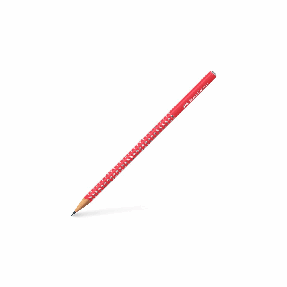 FABER CASTELL ΜΟΛΥΒΙ ΗΒ SPARKLE ΙΙ OF118240 ΚOΚΚΙΝΟ 12310515